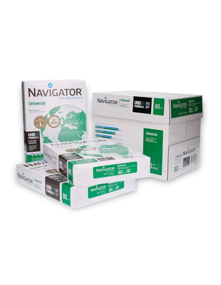 Papel fotocopiadora navigator din a4 80 gramos...