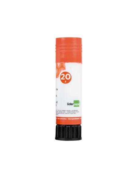 Pegamento liderpapel en barra 20 gr unidad