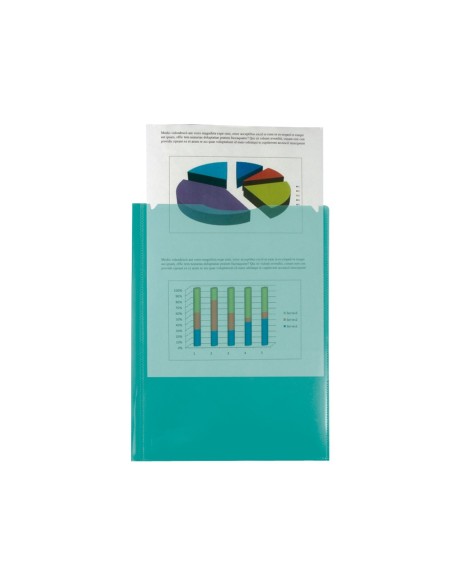 Carpeta liderpapel dossier dos bolsas canguro...