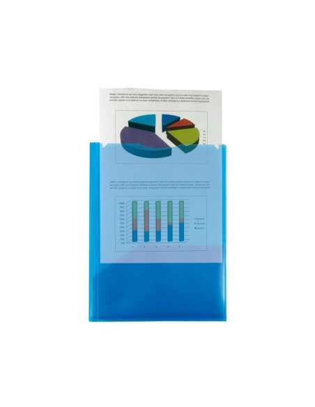 Carpeta liderpapel dossier dos bolsas canguro...