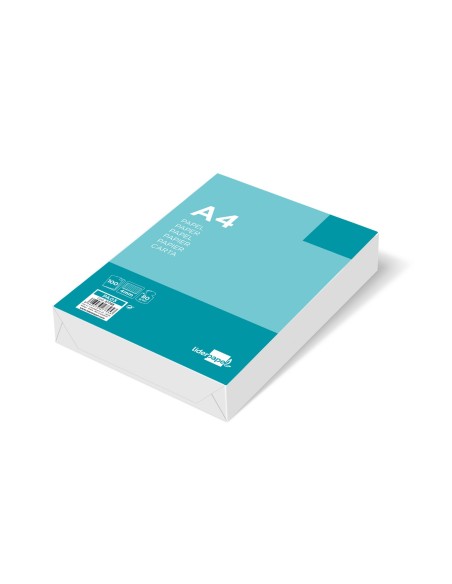 Papel liderpapel a4 80g/m2 sin taladros cuadro...