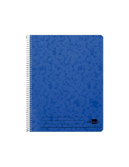 Cuaderno espiral liderpapel folio 100h cuadro...