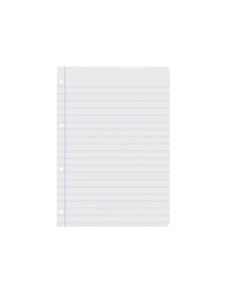 Recambio liderpapel a4 100 hojas 60g/m2pauta 4ª...