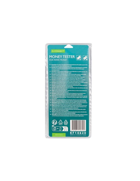 Rotulador q-connect money tester detector de...