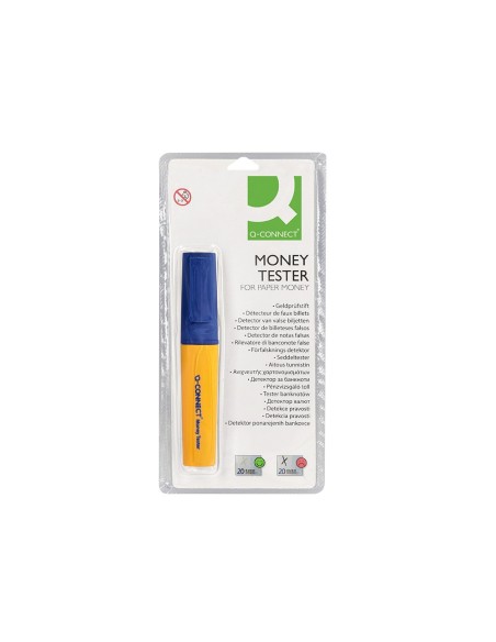 Rotulador q-connect money tester detector de...