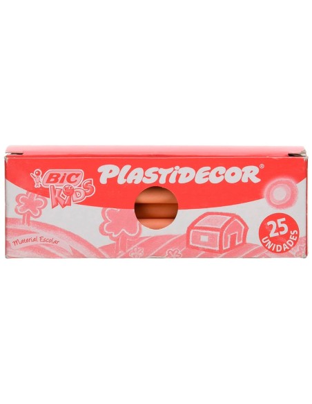 Lapices plastidecor unicolor carne-27 caja con...