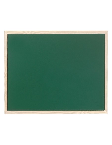 Pizarra verde q-connect marco de madera 40x30...