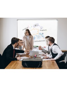 Pizarra blanca q-connect...