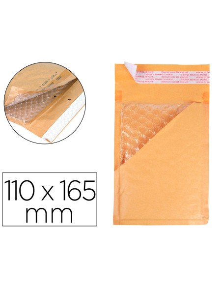 Sobre burbujas crema q-connect a/000 110 x 165 mm