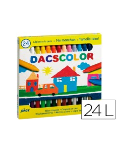 Lapices cera dacscolor caja... 2