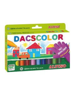 Lapices cera dacscolor caja...