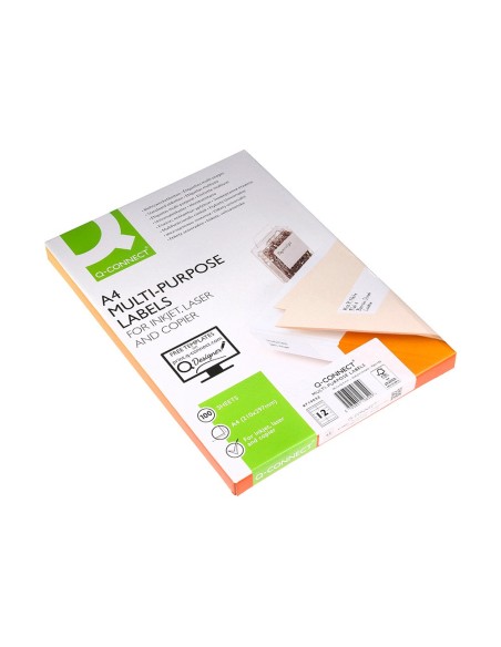 Etiqueta adhesiva q-connect kf10652 tamaño...