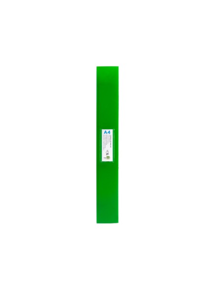 Carpeta liderpapel 4 anillas 25 mm mixtas 43433 polipropileno din a4 verde translucido