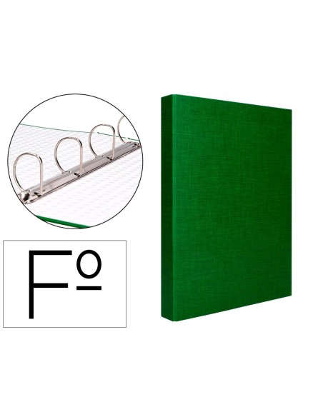 Carpeta de 4 anillas 40mm mixtas liderpapel...