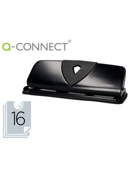 Taladrador q-connect kf01238 negro 4 taladros...