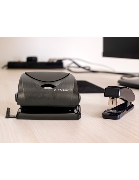 Taladrador q-connect kf01235 negro abertura 2,7...