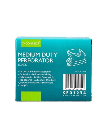 Taladrador q-connect kf01234 negro abertura 2...