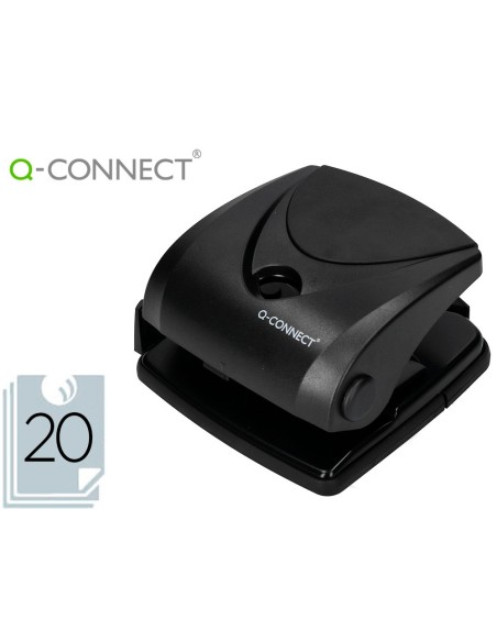 Taladrador q-connect kf01234 negro abertura 2...