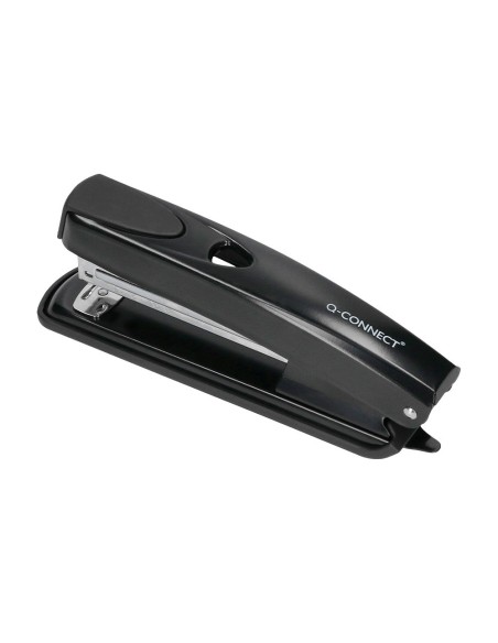 Grapadora q-connect kf01231 metalica negra...