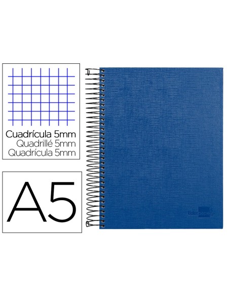 Cuaderno espiral liderpapel a5 micro papercoat...