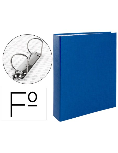 Carpeta de 2 anillas 40mm mixtas liderpapel...