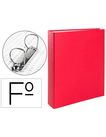 Carpeta de 2 anillas 40mm mixtas liderpapel...