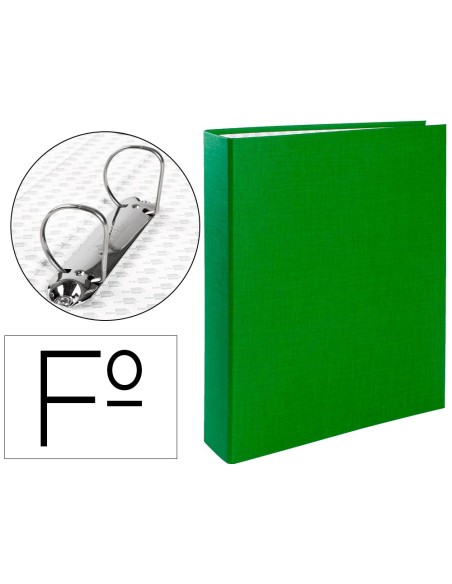 Carpeta de 2 anillas 40mm mixtas liderpapel...