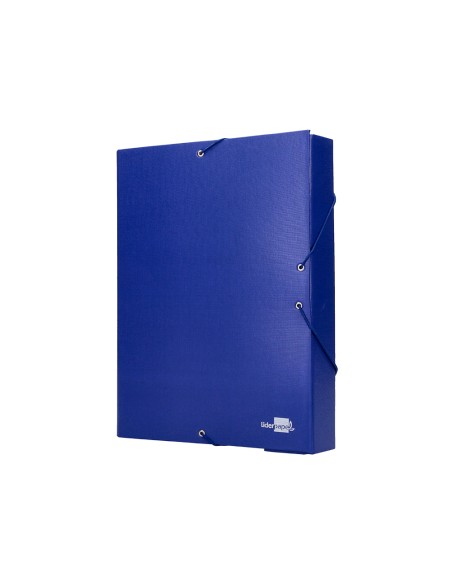 Carpeta proyectos liderpapel folio lomo 70mm carton forradoazul