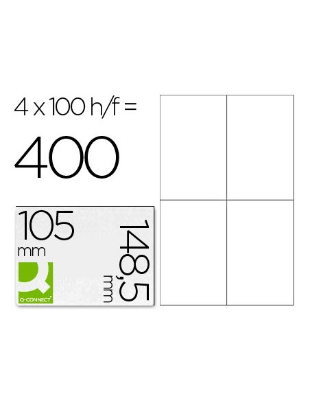 Etiqueta adhesiva q-connect kf10660 tamaño...