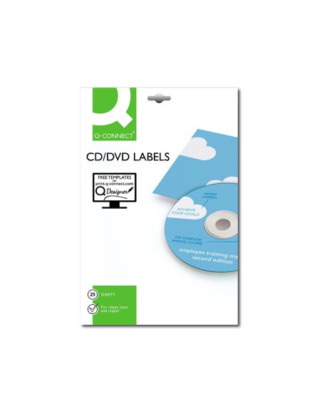 Etiqueta adhesiva q-connect kf01579 -tamaño...