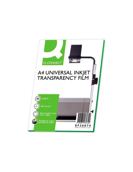 Transparencia q-connect din a4 de alta calidad...