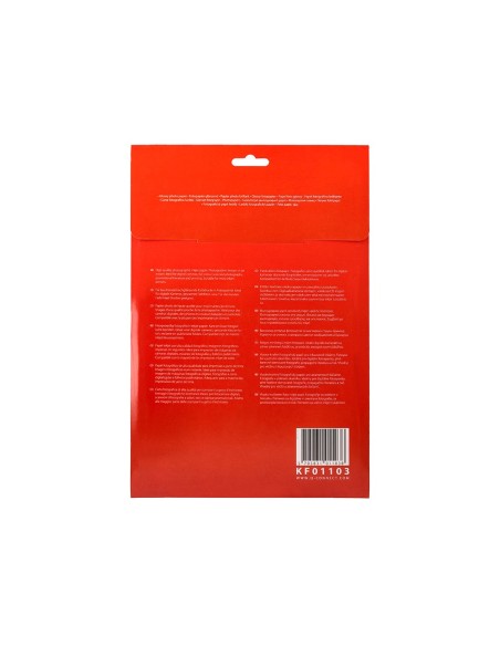 Papel q-connect foto glossy kf01103 din a4...