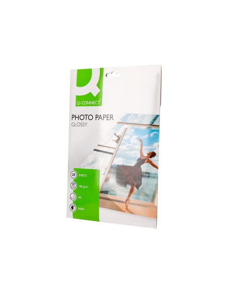 Papel q-connect foto glossy kf01103 din a4...