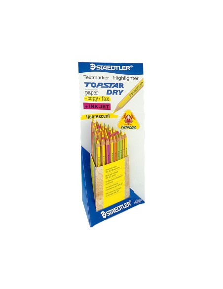 Lapices fluorescente staedtler top star...