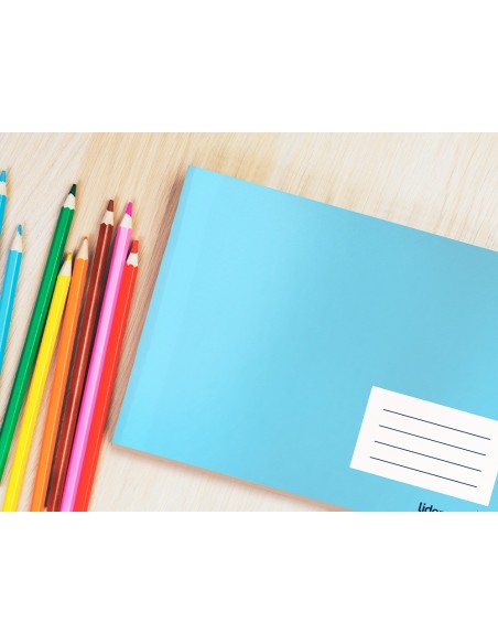 Libreta liderpapel smart a5 apaisado 32h 60g/m2...