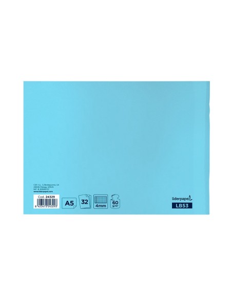 Libreta liderpapel smart a5 apaisado 32h 60g/m2...