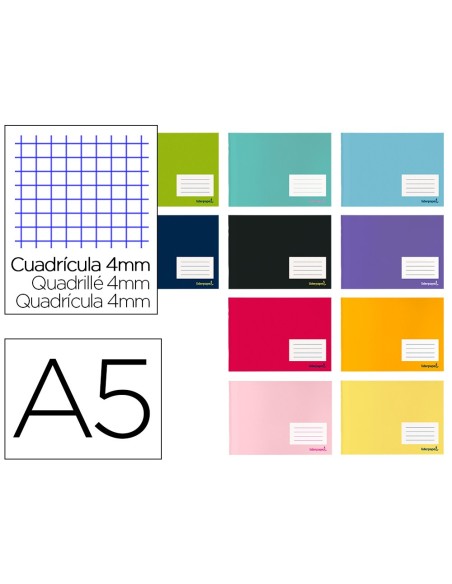 Libreta liderpapel smart a5 apaisado 32h 60g/m2...