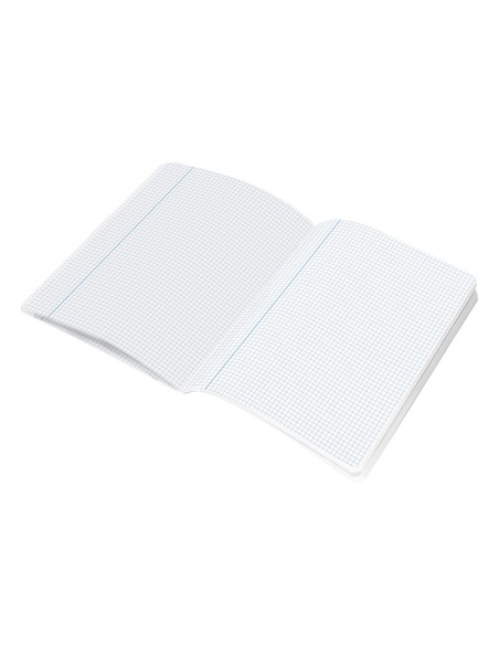 Libreta liderpapel smart a4 32 hojas 60g/m2 cuadro 4mm con margen