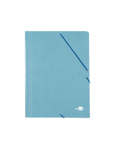 Carpeta liderpapel gomas folio 3 solapas carton...