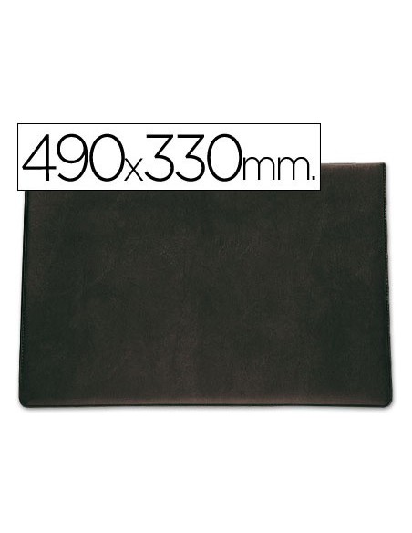 Vade sobremesa saro lujo 710 negro 490x330 cm