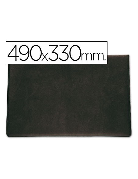 Vade sobremesa saro lujo 710 negro 490x330 cm