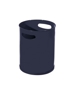 Papelera metalica con asas...