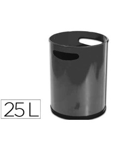 Papelera metalica con asas... 2