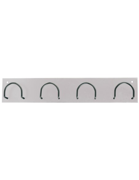 Perchero metalico 611 pared 4 colgadores color...