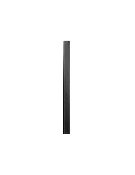 Carpeta liderpapel escaparate 37935 40 fundas polipropileno din a4 negro opaco