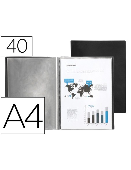 Carpeta liderpapel escaparate 37935 40 fundas...