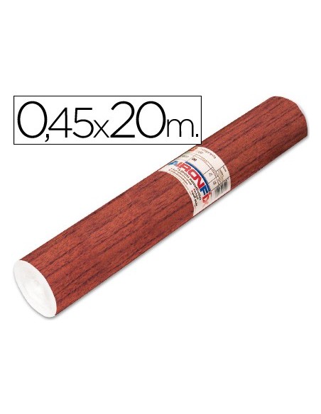 Rollo adhesivo aironfix madera oscuro 67183...