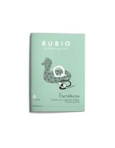 Cuaderno rubio caligrafia nº 6 2