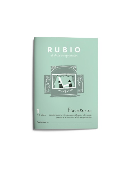 Cuaderno rubio caligrafia nº 1