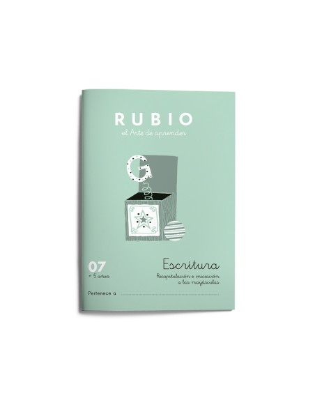 Cuaderno rubio caligrafia nº 07